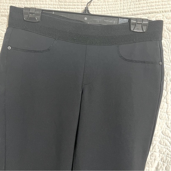 CAMBIO Black Leggings with Zippered Hems, Size 40/ 12/Large -#278 - Picture 6 of 14